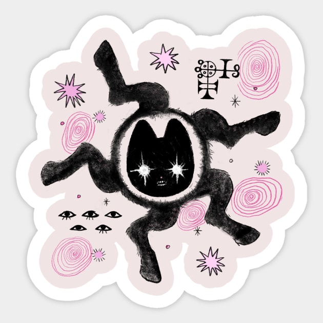 buer demon Sticker by oh!poppet